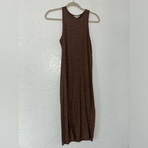 Long brown dress